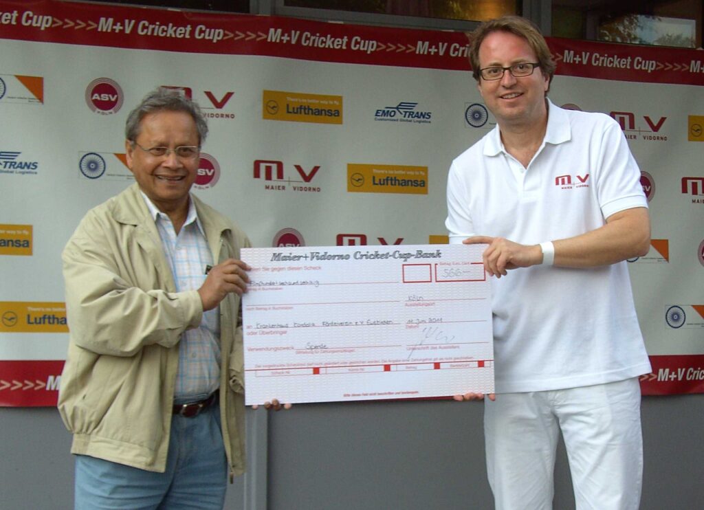 Benefiz Cricket Turnier mit Tombola Benefiz Cricket Turnier mit Tombola